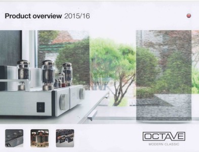 NUEVO CATALOGO OCTAVE AUDIO 2015/2016