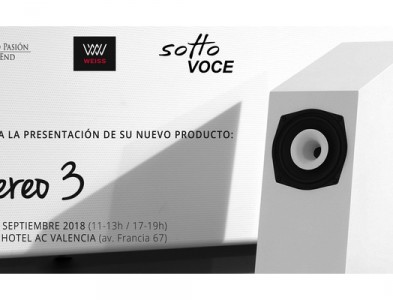 PRESENTACION SOTTO VOCE AUDIO CON WEISS EN VALENCIA