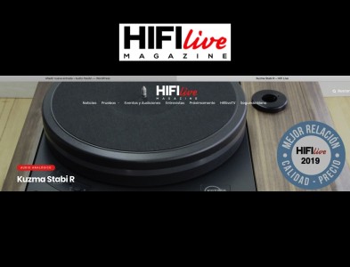 REVIEW NUEVO KUZMA STABI R WOOD EN HIFI LIVE.